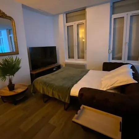 Apartment Le Jacquard Roof Top- Duplex Spacieux -hypercentre Calais