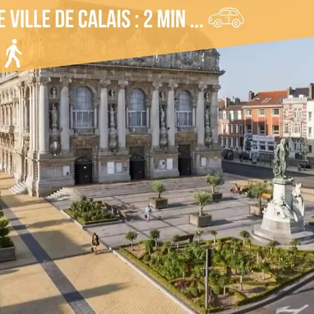 Apartment Le Jacquard Roof Top- Duplex Spacieux -hypercentre Calais
